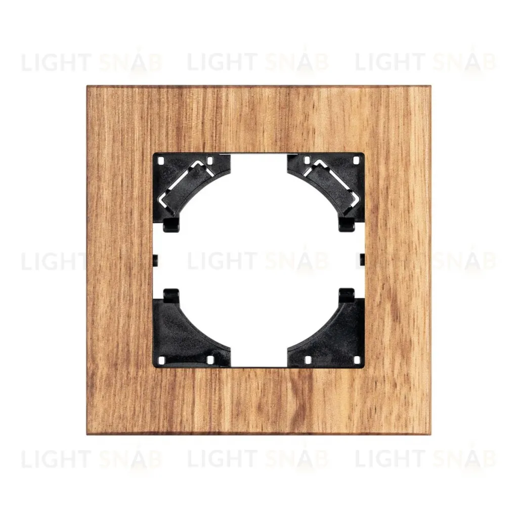 Рамка из натурального дерева на 1 пост Arlight FRM-XSILO-WD-1-SNL 051271 051271
