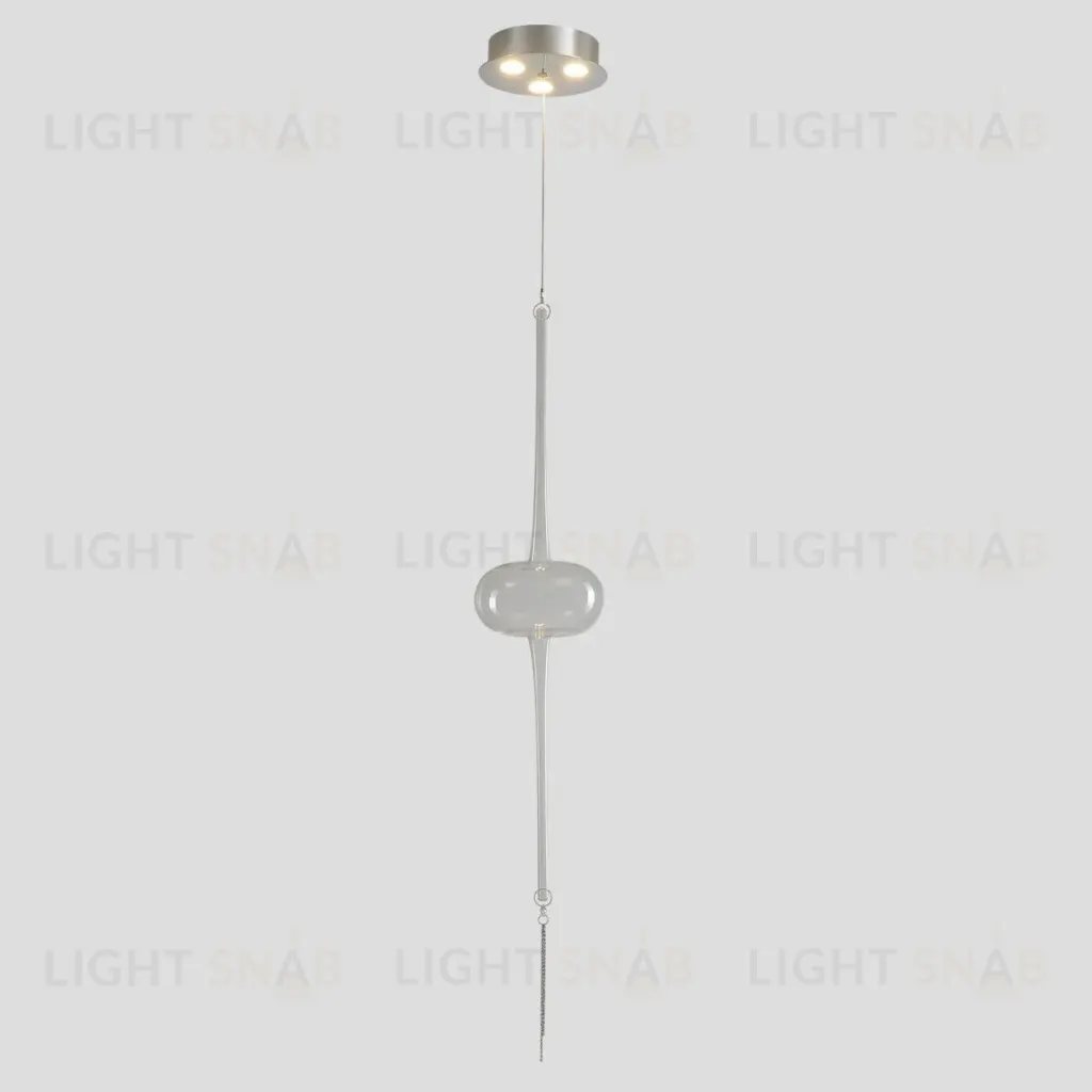Подвесной светильник Crystal Lux GLASS SP3W LED CHROME GLASS SP3W LED CHROME