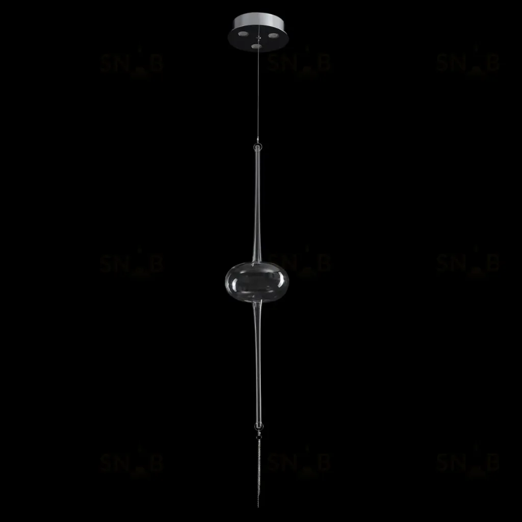 Подвесной светильник Crystal Lux GLASS SP3W LED CHROME GLASS SP3W LED CHROME