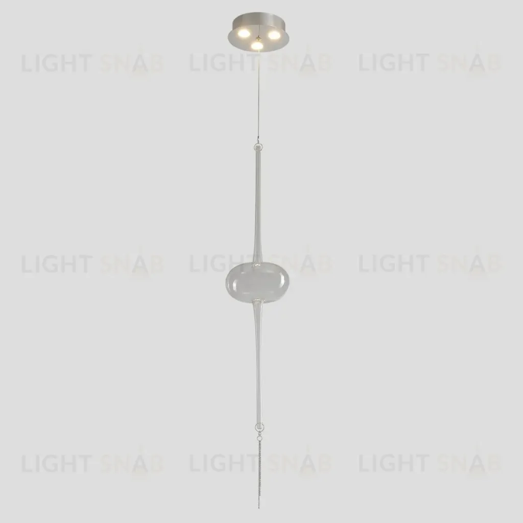 Подвесной светильник Crystal Lux GLASS SP3W LED CHROME GLASS SP3W LED CHROME