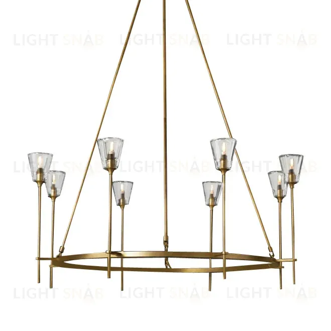 Подвесная люстра Delight Collection Torche De Verre 8614P/8 gold 8614P/8 gold