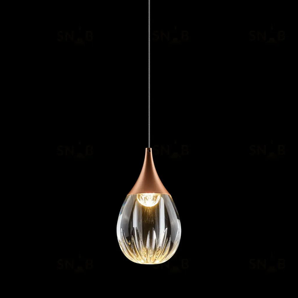 Подвесной светильник Delight Collection Stilla MD24001004-1A copper/clear MD24001004-1A copper/clear