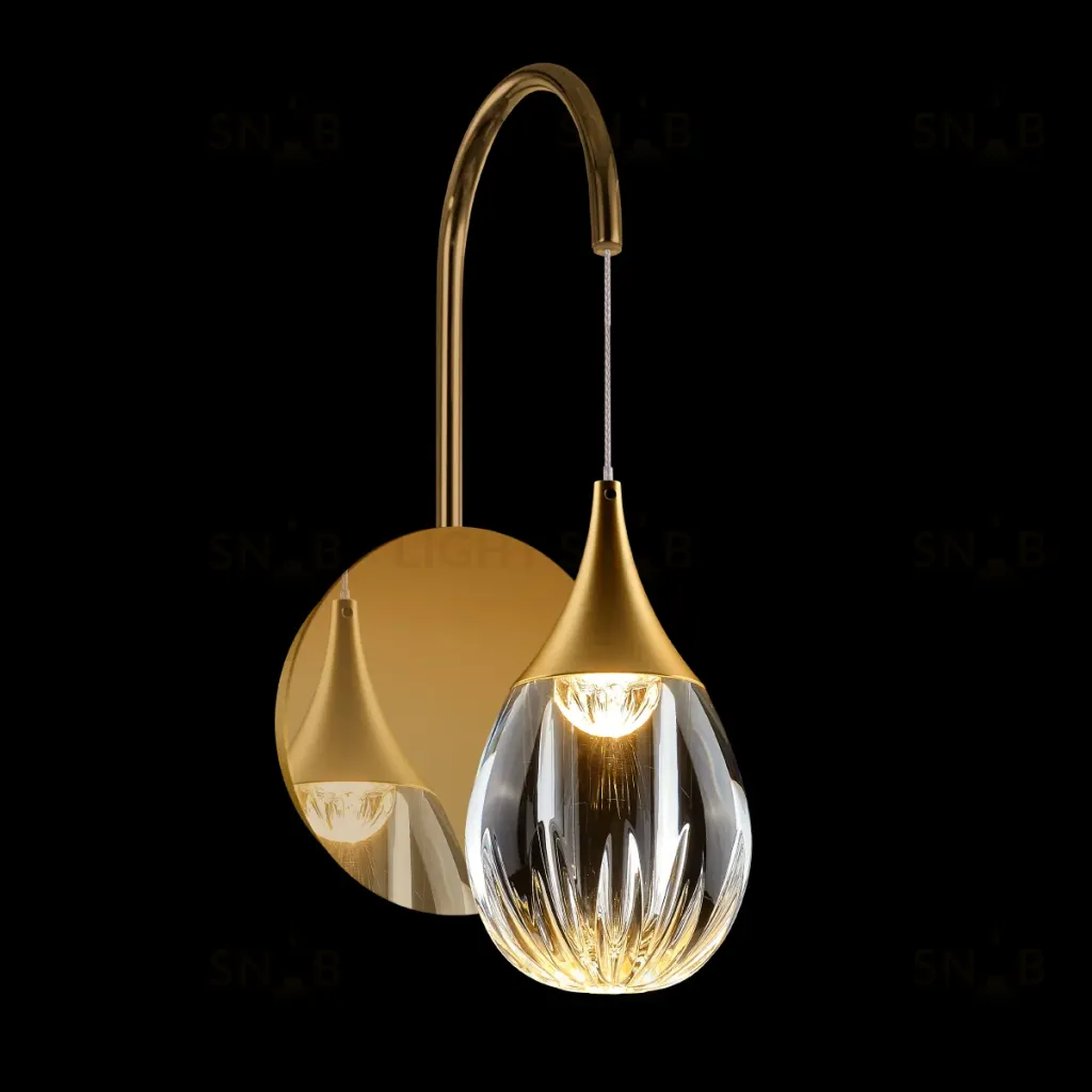 Бра Delight Collection Stilla MB24001004-1A gold/clear MB24001004-1A gold/clear