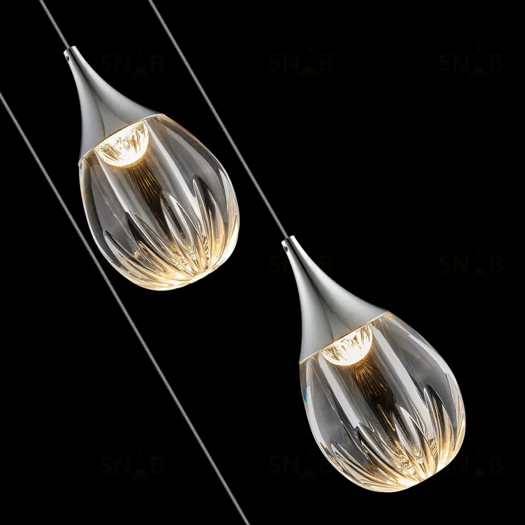 Подвесной светильник Delight Collection Stilla MD24001004-3A chrome/clear MD24001004-3A chrome/clear