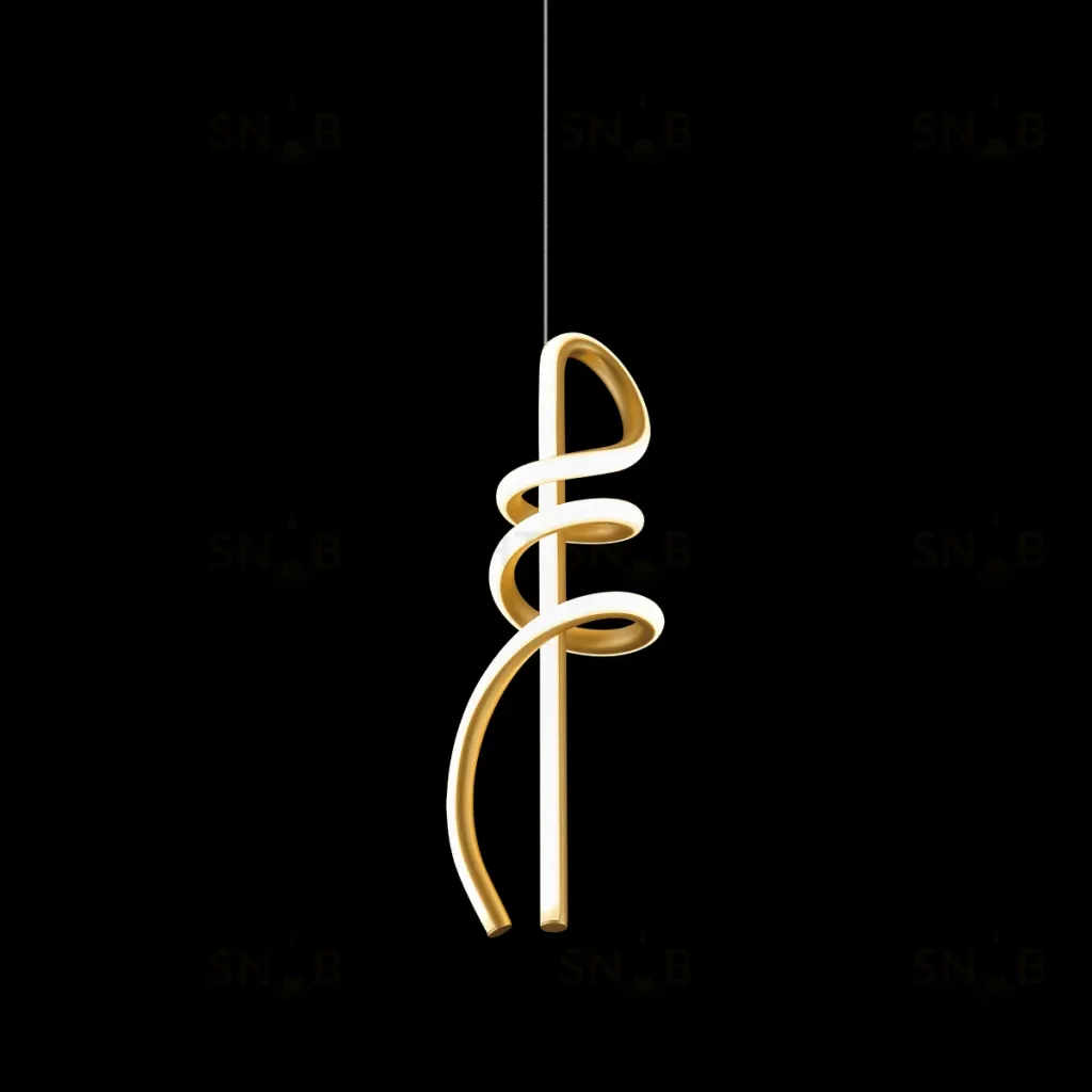 Подвесной светильник Delight Collection Clef MD24083012-1A gold MD24083012-1A gold