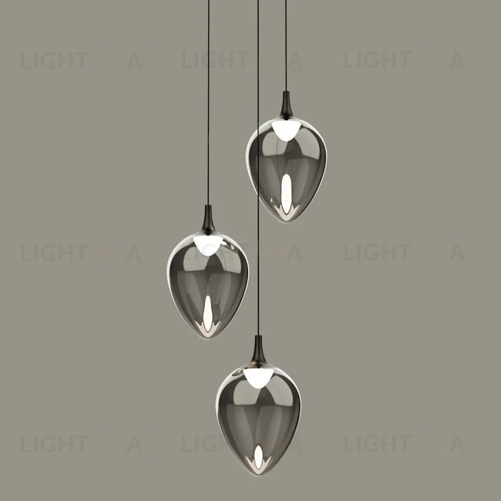 Подвесной светильник Delight Collection MD24001012-3A black/smoky MD24001012-3A black/smoky