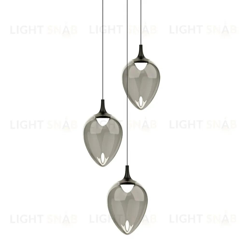 Подвесной светильник Delight Collection MD24001012-3A black/smoky MD24001012-3A black/smoky