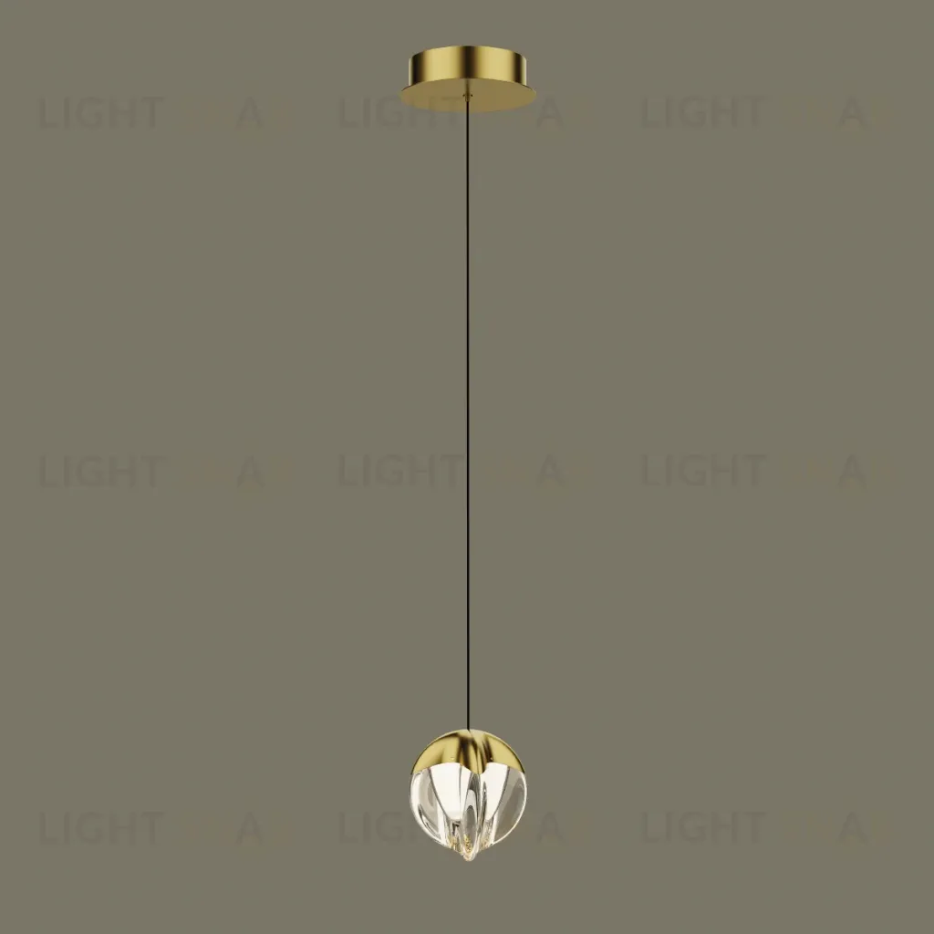 Подвесной светильник Delight Collection MD24001033-1A gold/clear MD24001033-1A gold/clear