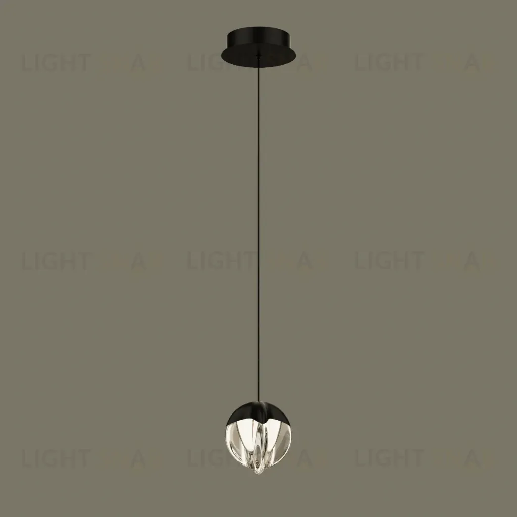 Подвесной светильник Delight Collection MD24001033-1A black/clear MD24001033-1A black/clear