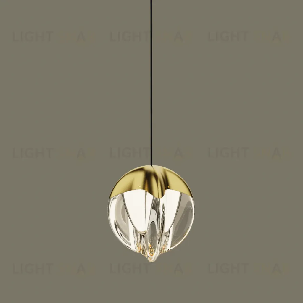 Подвесной светильник Delight Collection MD24001033-1A gold/clear MD24001033-1A gold/clear