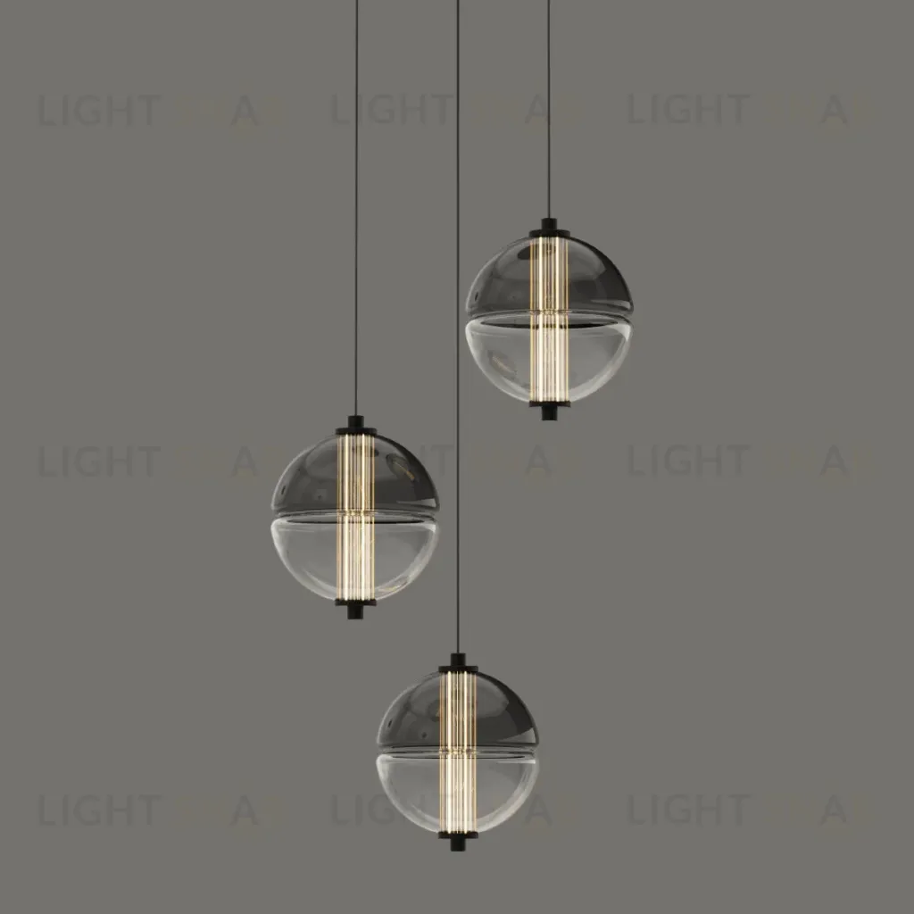 Подвесной светильник Delight Collection MD24022079-3A black/smoky MD24022079-3A black/smoky