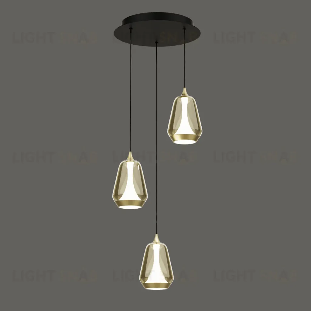 Подвесной светильник Delight Collection MD24001011-3A brass/champagne MD24001011-3A brass/champagne