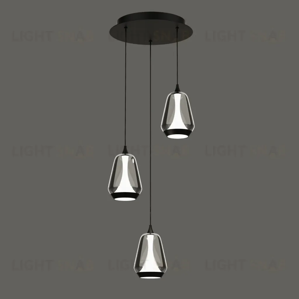 Подвесной светильник Delight Collection MD24001011-3A black/smoky MD24001011-3A black/smoky
