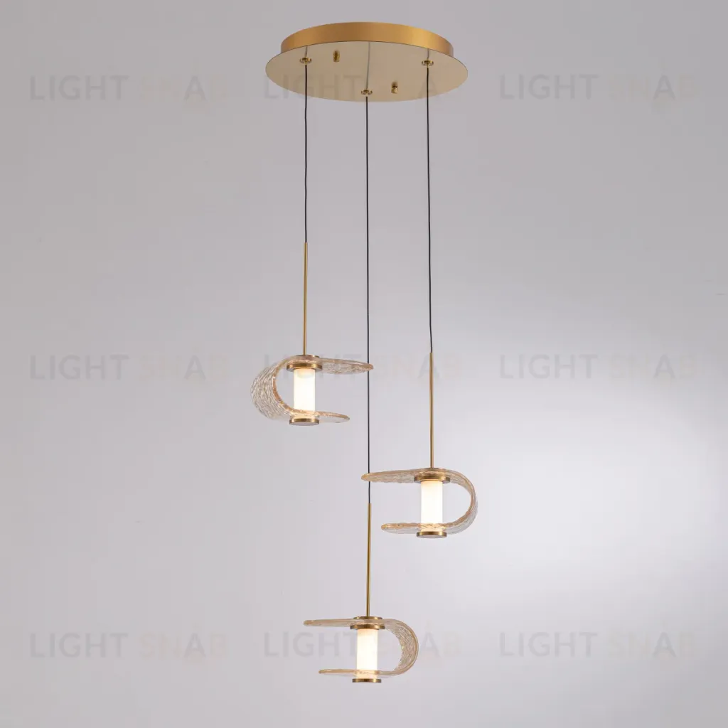 Подвесной светильник Delight Collection MD24020901-3A gold/cognac MD24020901-3A gold/cognac