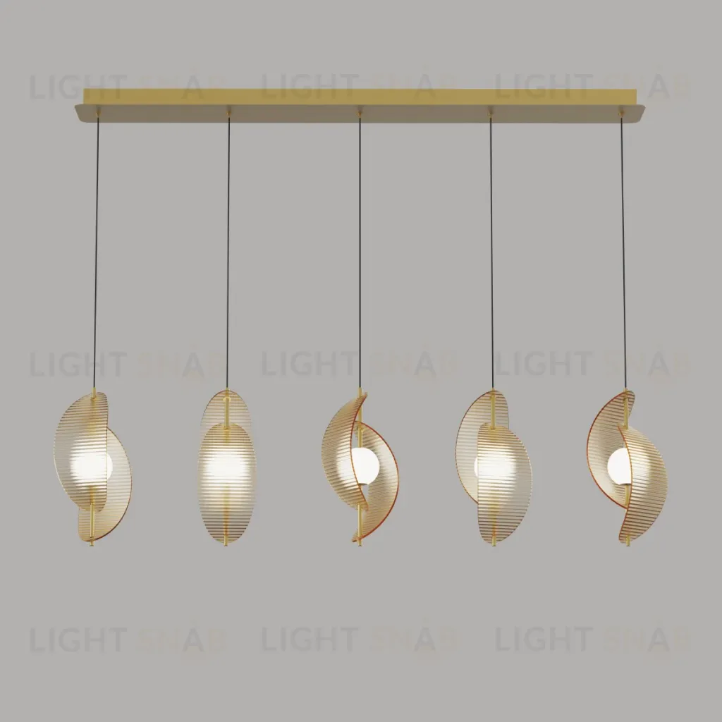 Подвесной светильник Delight Collection MD24030035-5B brass/amber MD24030035-5B brass/amber