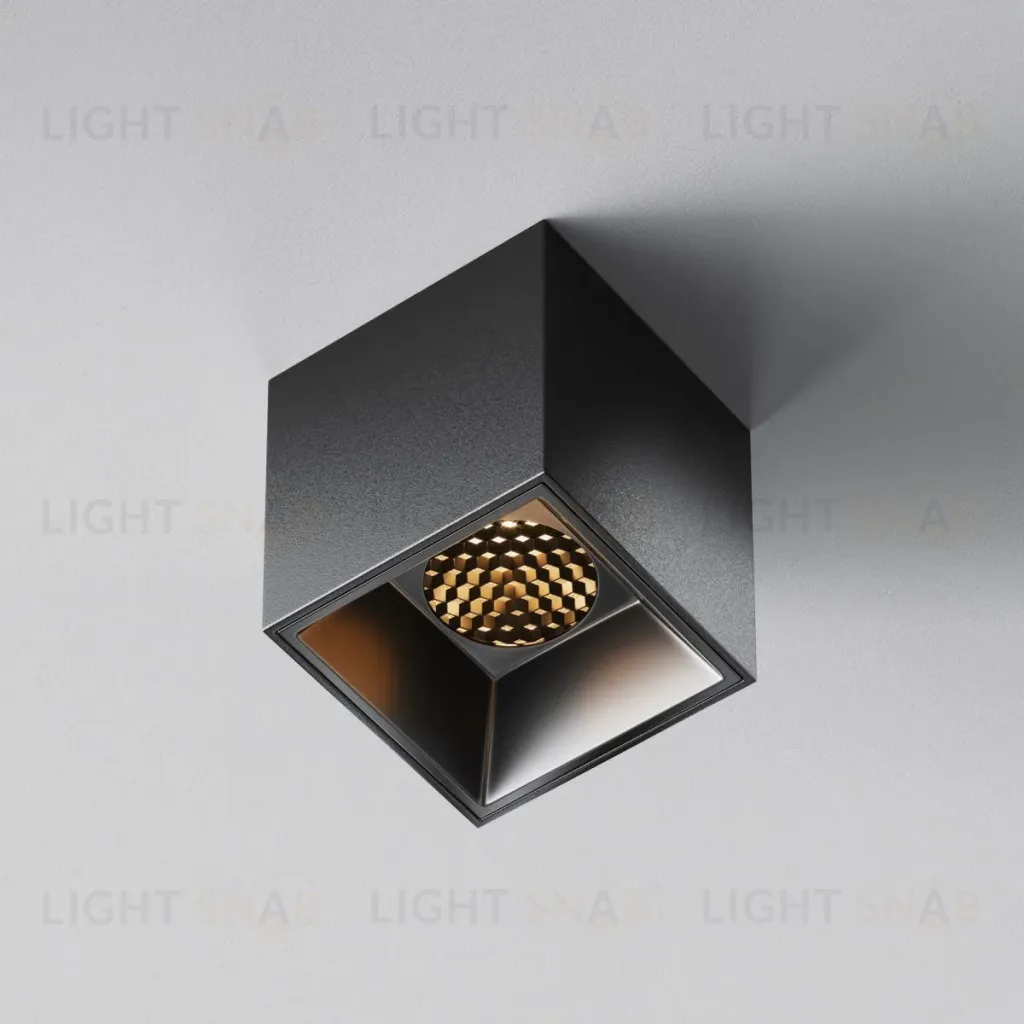 Накладной светильник Maytoni Alfa LED C064CL-5W2.7K-SQ-B C064CL-5W2.7K-SQ-B