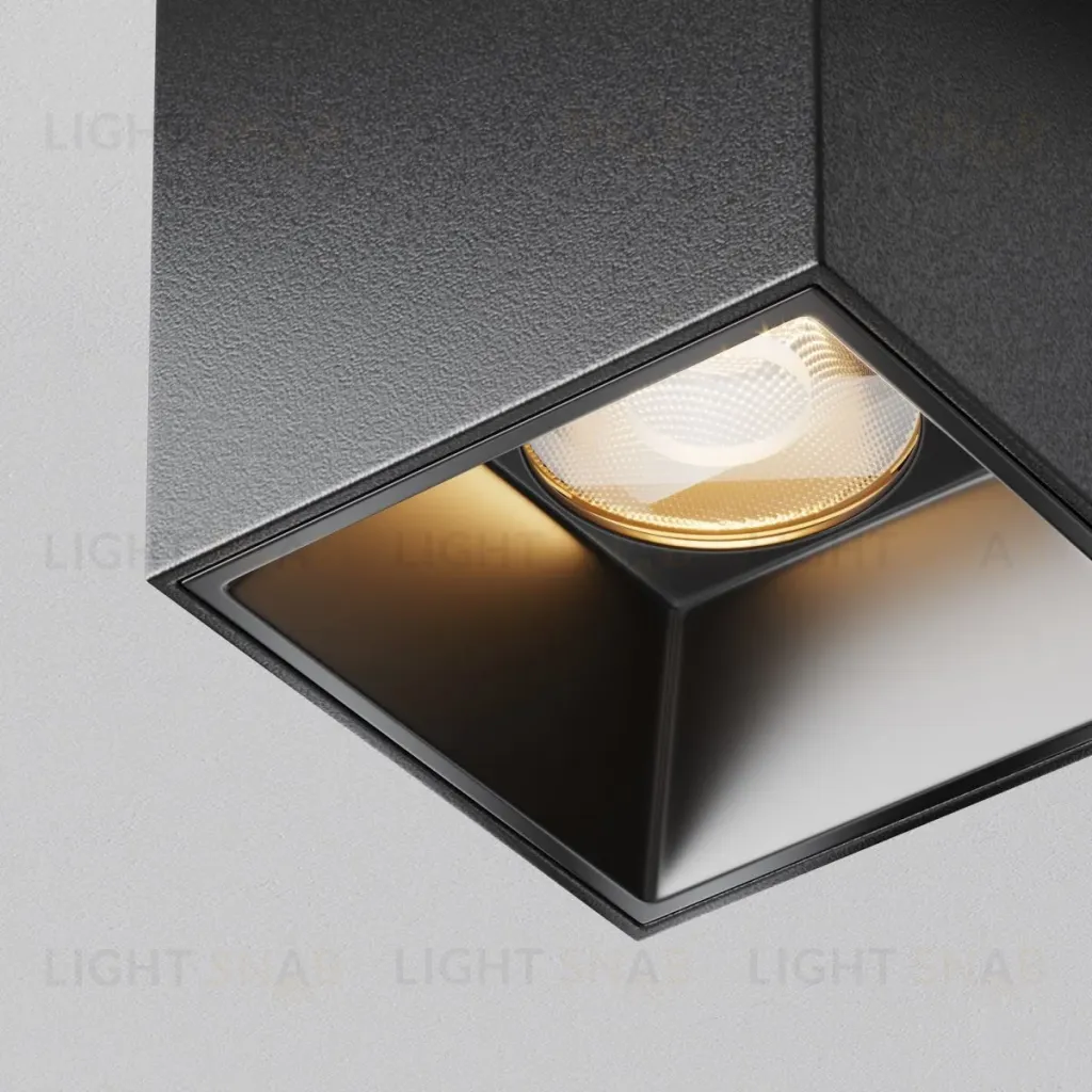 Накладной светильник Maytoni Alfa LED C064CL-5W2.7K-SQ-B C064CL-5W2.7K-SQ-B