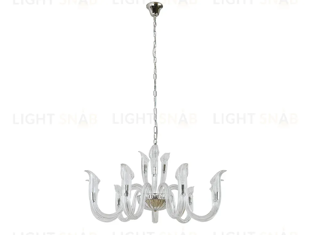 Подвесная люстра Newport Lilia 3653+9/С nickel М0070746 3653+9/С nickel