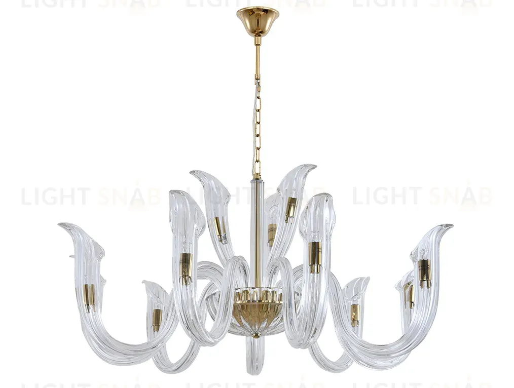 Подвесная люстра Newport Lilia 3653+9/C gold М0070745 3653+9/C gold