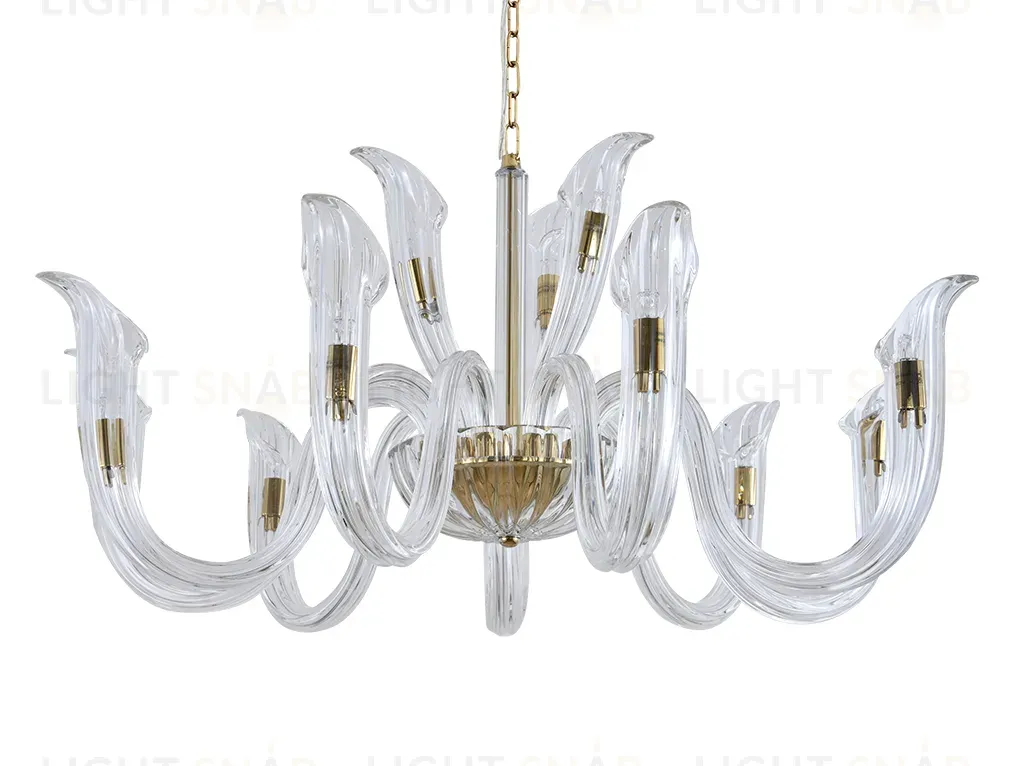 Подвесная люстра Newport Lilia 3653+9/C gold М0070745 3653+9/C gold