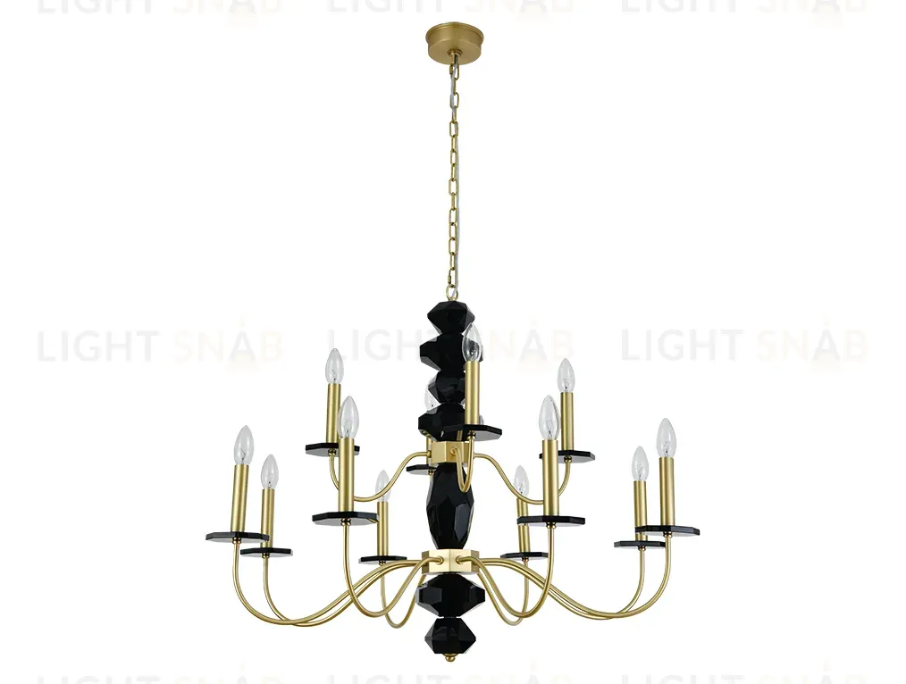 Подвесная люстра Newport Vanessa 3878+4/С brass М0070883 3878+4/С brass