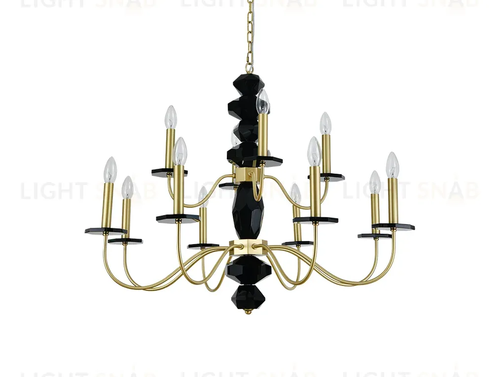 Подвесная люстра Newport Vanessa 3878+4/С brass М0070883 3878+4/С brass