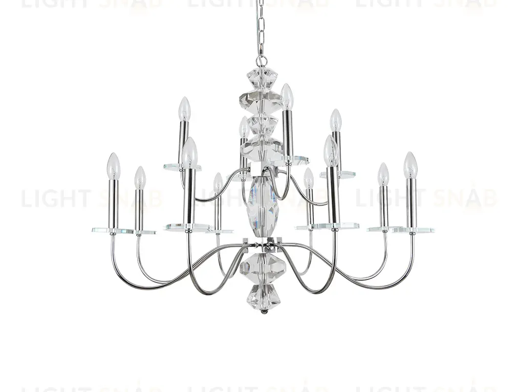 Подвесная люстра Newport Vanessa 3878+4/С nickel М0070882 3878+4/С nickel