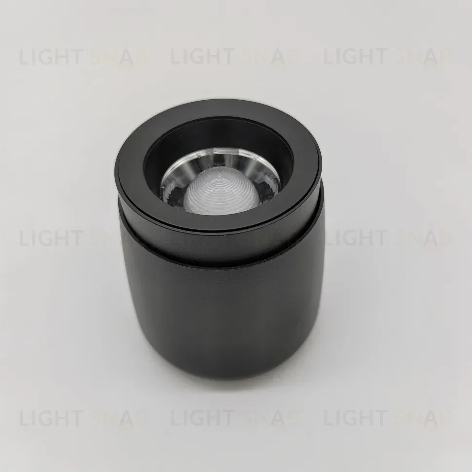 Накладной светильник iLedex Metrica 114-12W-D90-4K-ZOOM-BK 114-12W-D90-4K-ZOOM-BK