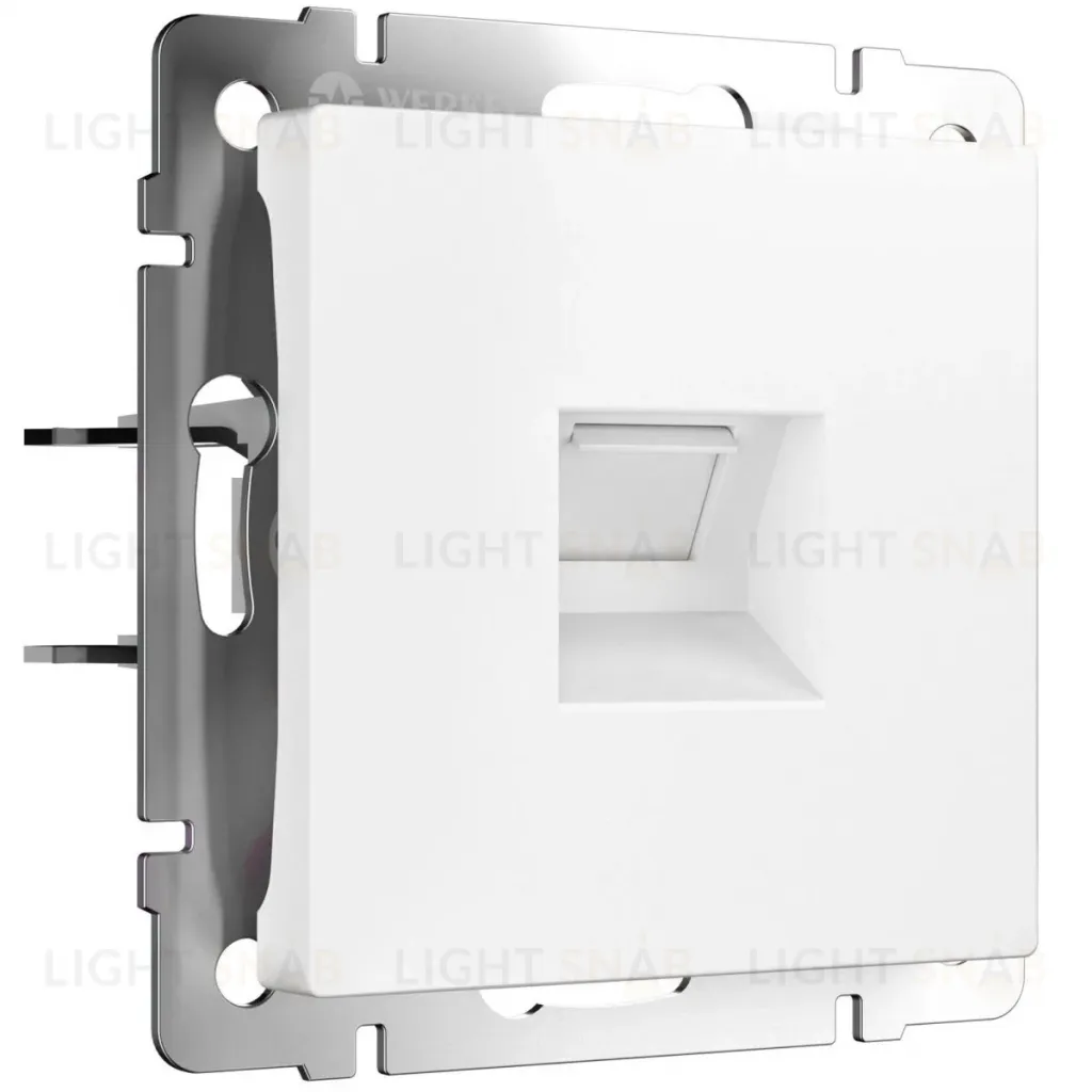 Розетка Ethernet RJ-45 cat. 6A экранированная Werkel W5120001 4690389213489 a069684 4690389213489