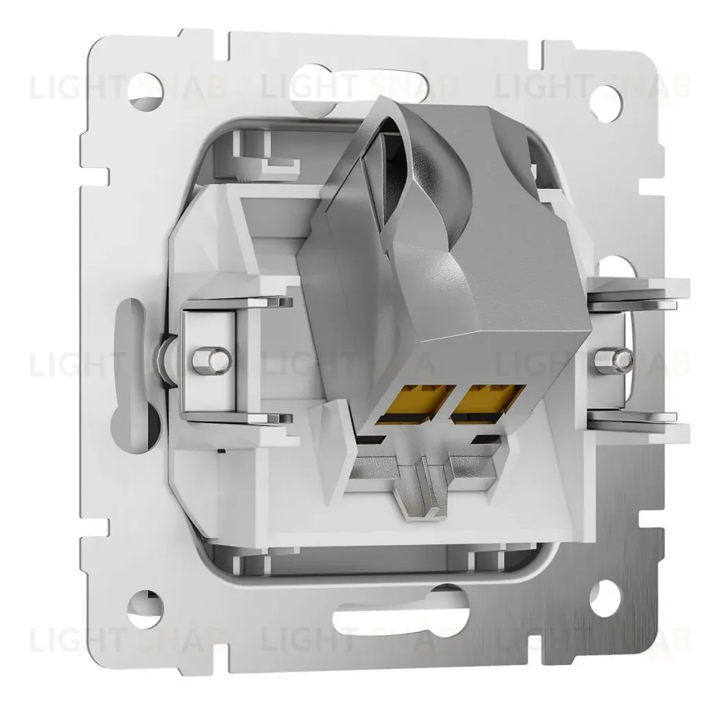 Розетка Ethernet RJ-45 cat. 6A экранированная Werkel W5120001 4690389213489 a069684 4690389213489