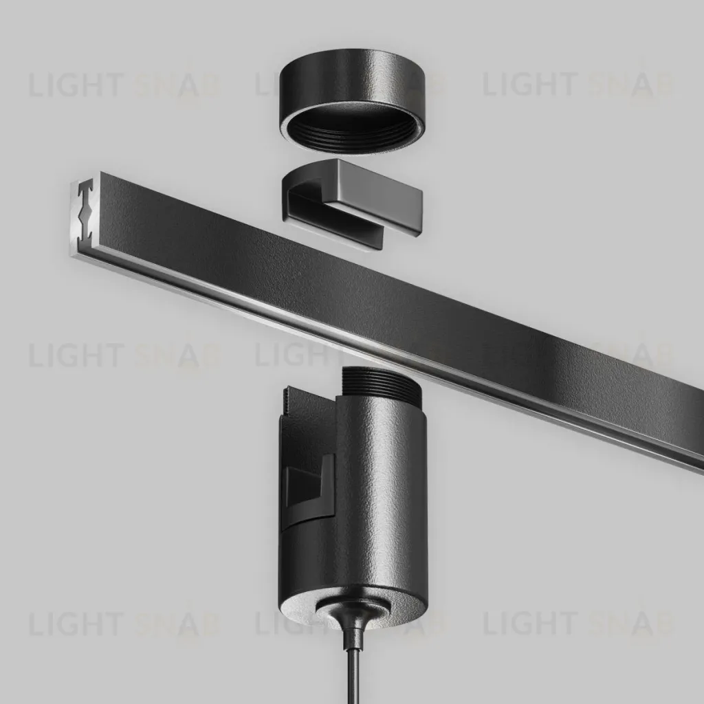 Трековый магнитный светильник Maytoni Focus LED TR155-1-5W3K-B TR155-1-5W3K-B