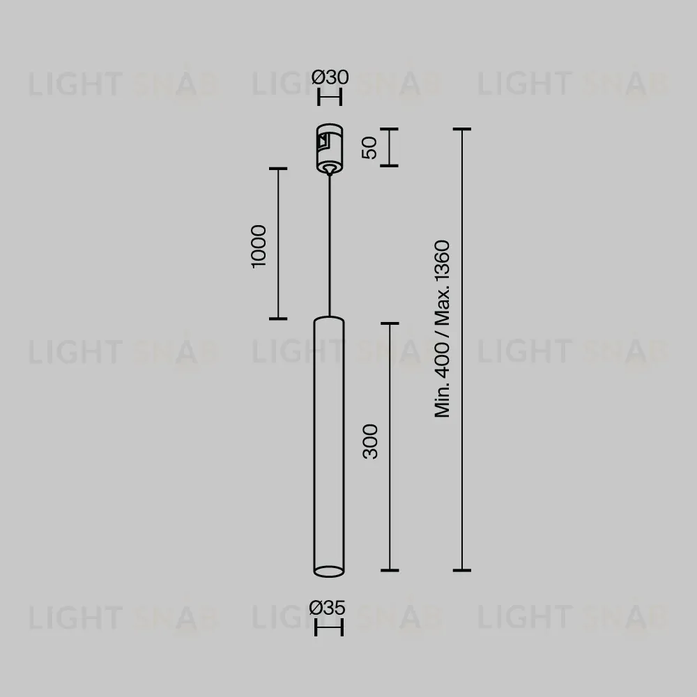 Трековый магнитный светильник Maytoni Focus LED TR155-1-5W3K-B TR155-1-5W3K-B