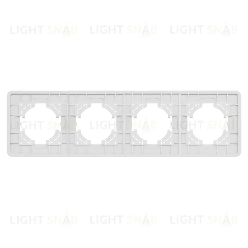 Рамка на 4 поста алюминиевая Arlight FRM-AKIRY-SFAL-4-SR 049743 049743