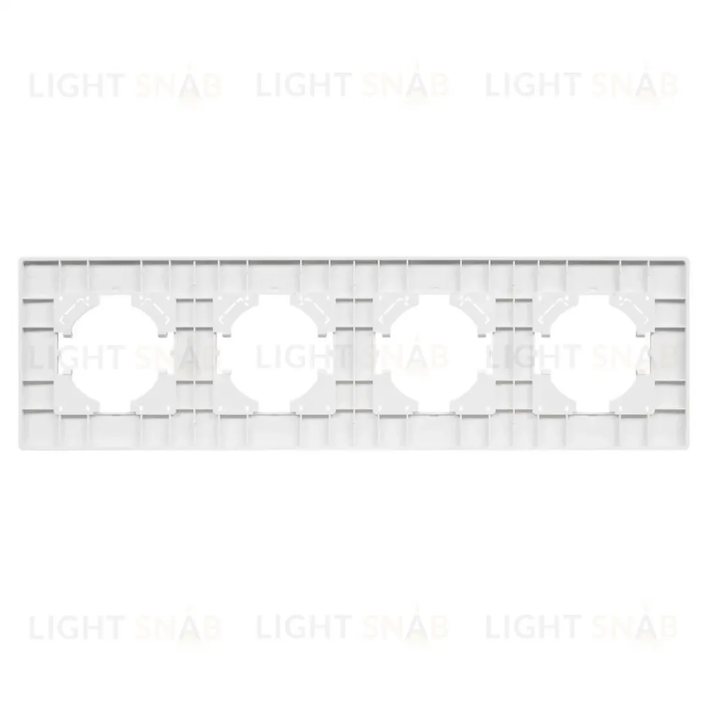 Рамка на 4 поста пластиковая Arlight FRM-PERIO-PL-4-GR 049760 049760