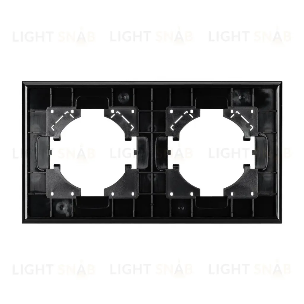 Рамка на 2 поста из натурального дерева Arlight FRM-XSILO-WD-2-NL 050871 050871
