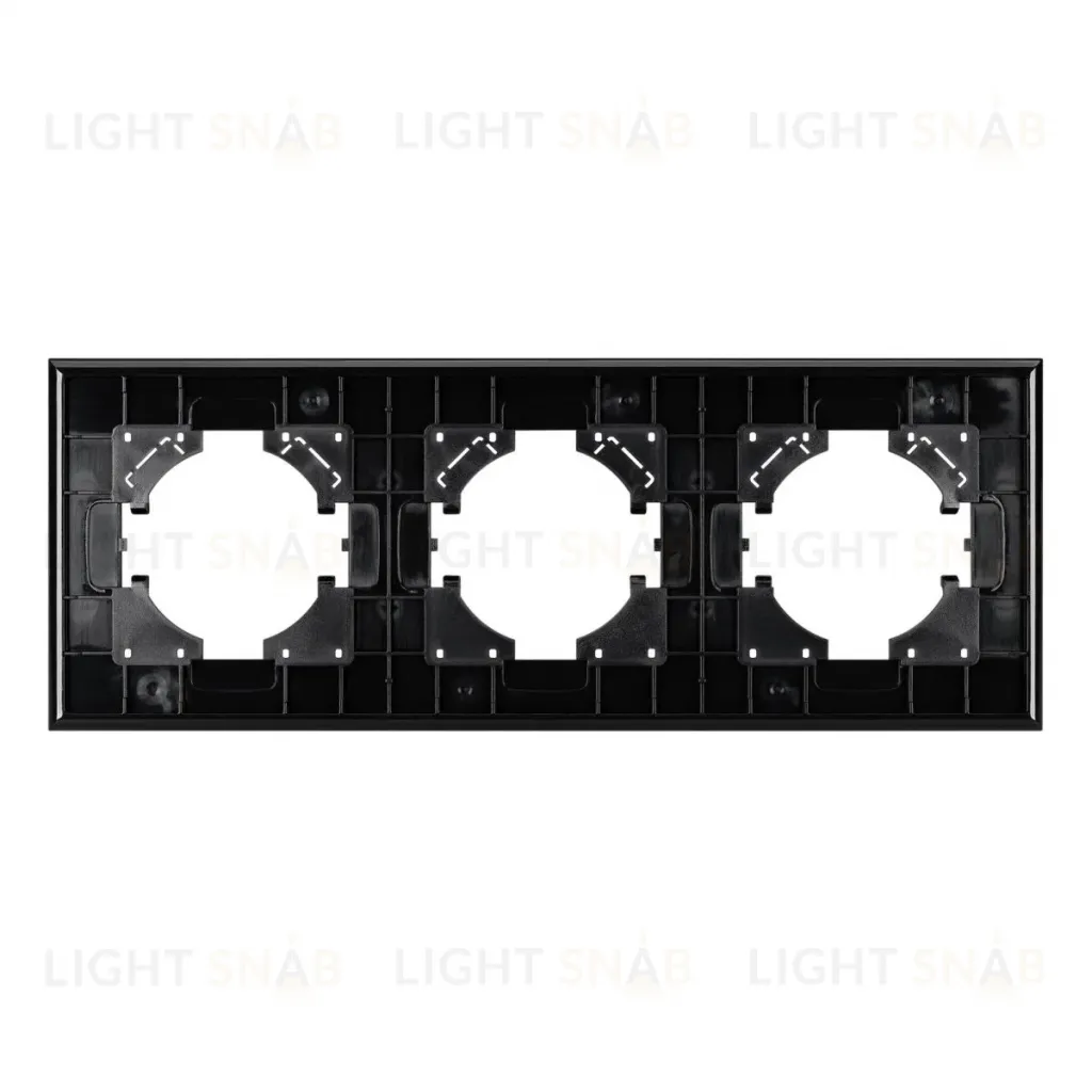 Рамка на 3 поста из натурального дерева Arlight FRM-XSILO-WD-3-NL 050873 050873
