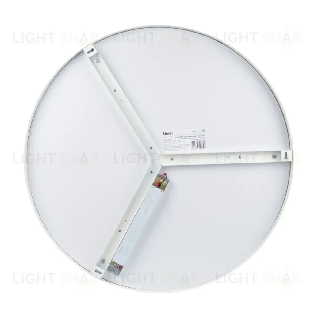 Потолочный светильник Uniel ULO-K40A 60W/4000К/R60 IP40 WHITE UL-00012602 ULO-K40A 60W/4000К/R60 IP40 WHITE