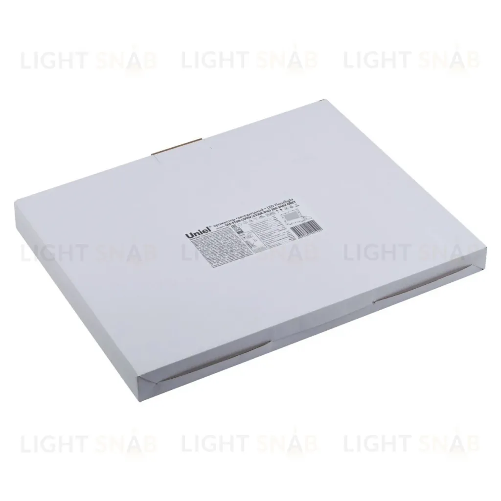 Прожектор Uniel ULF-F50B-200W/6500K IP65 200-240V GREY UL-00012763 ULF-F50B-200W/6500K IP65 200-240V GREY