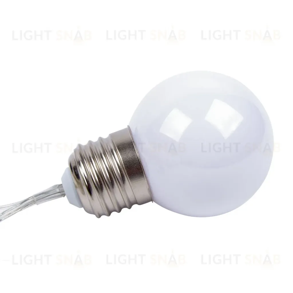 Садовая гирлянда на солнечной батарее Uniel USL-S-126/PT1800 FROST BULBS UL-00012697 USL-S-126/PT1800 FROST BULBS