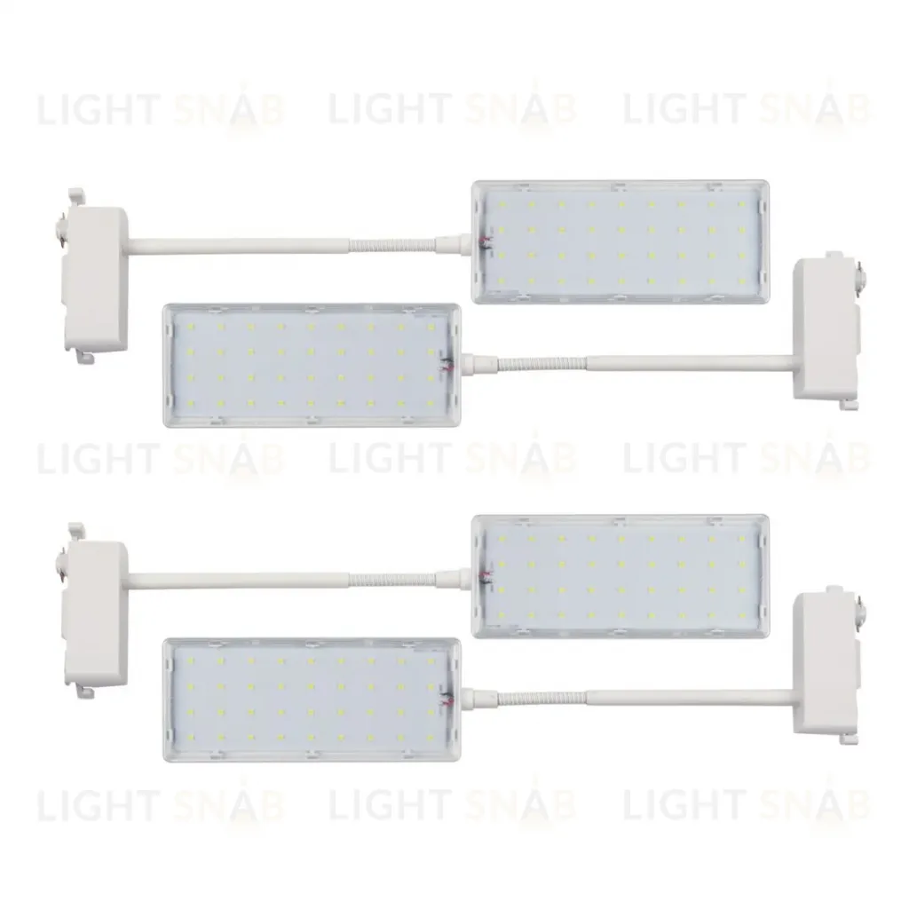 Трековый прожектор для растений (4 шт.) Uniel ULB-P37-12W/SPFR/K WHITE 3М SET42 UL-00012710 ULB-P37-12W/SPFR/K WHITE 3М SET42