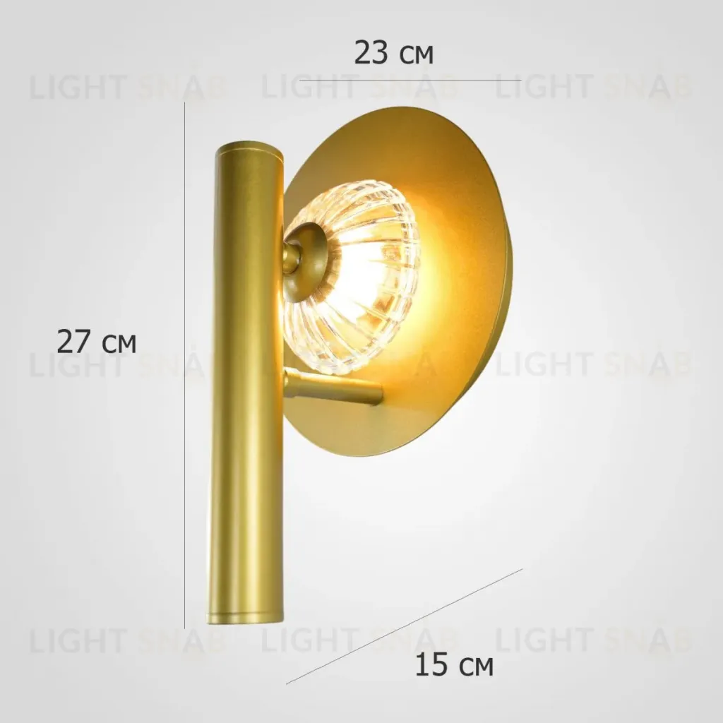 Настенный светильник ImperiumLoft Luni Gold 302708-22 302708-22