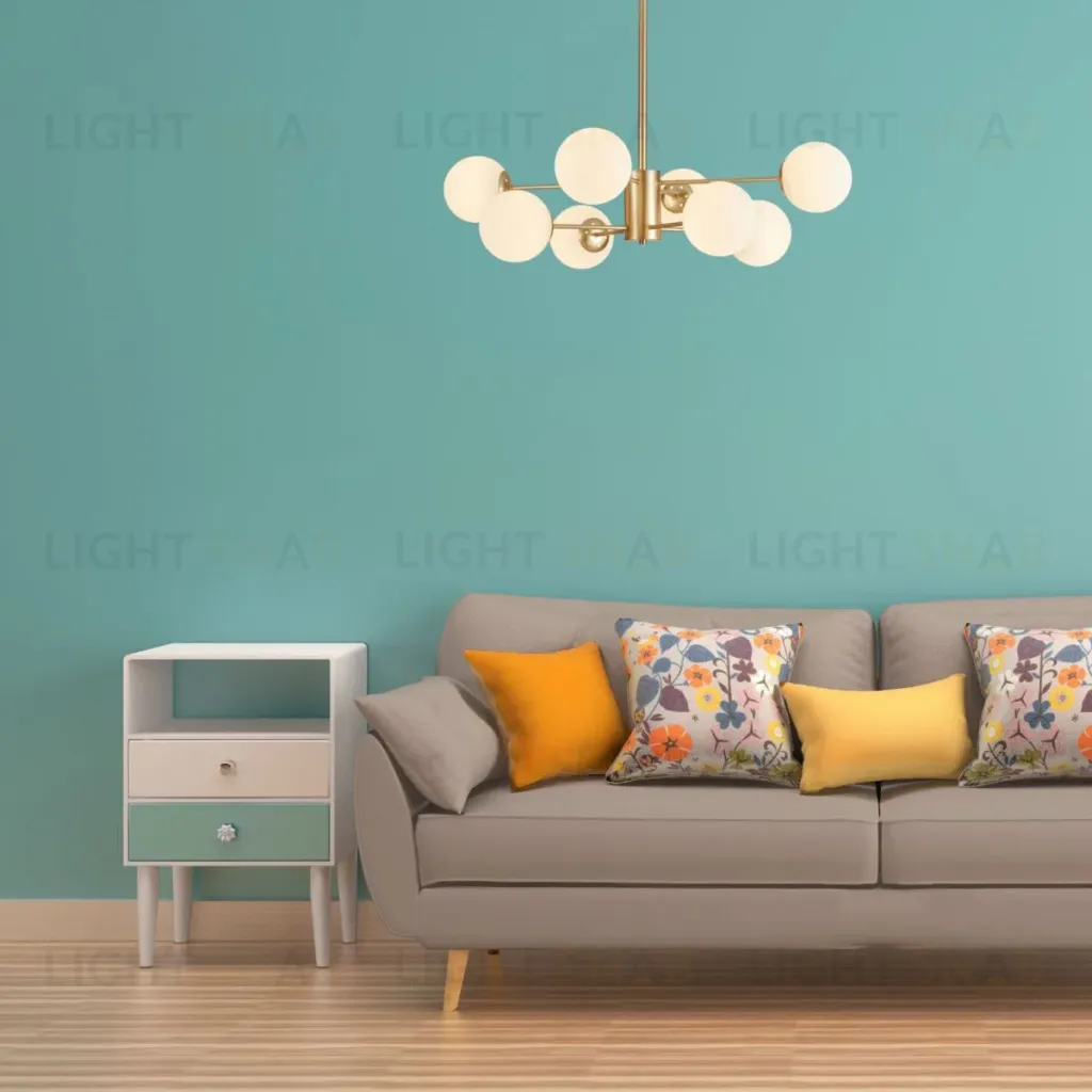 Люстра на штанге ImperiumLoft Roundi Brass 305756-23 305756-23