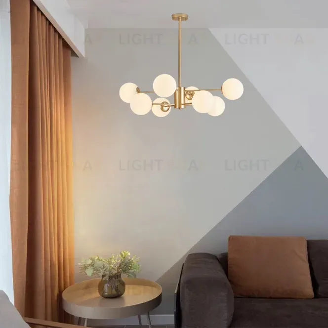 Люстра на штанге ImperiumLoft Roundi Brass 305756-23 305756-23