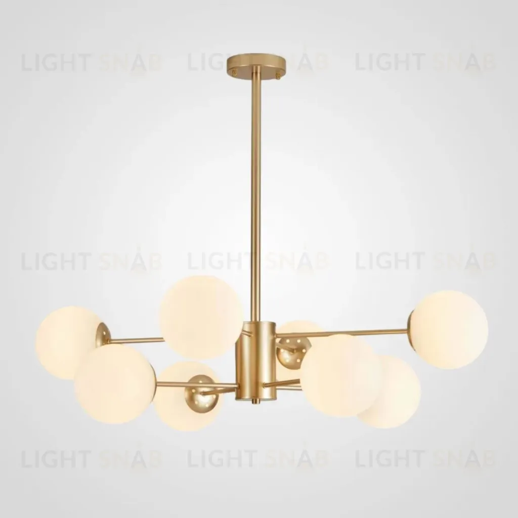 Люстра на штанге ImperiumLoft Roundi Brass 305756-23 305756-23