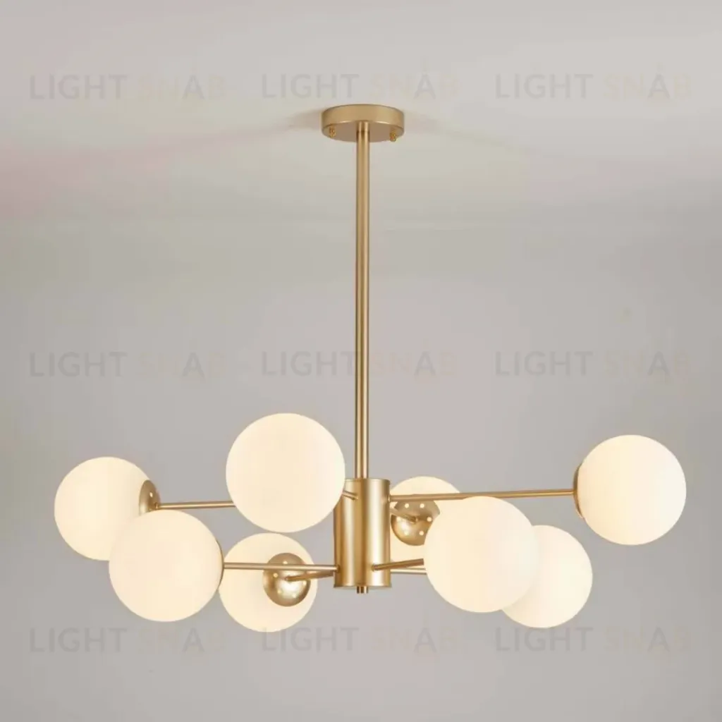 Люстра на штанге ImperiumLoft Roundi Brass 305756-23 305756-23