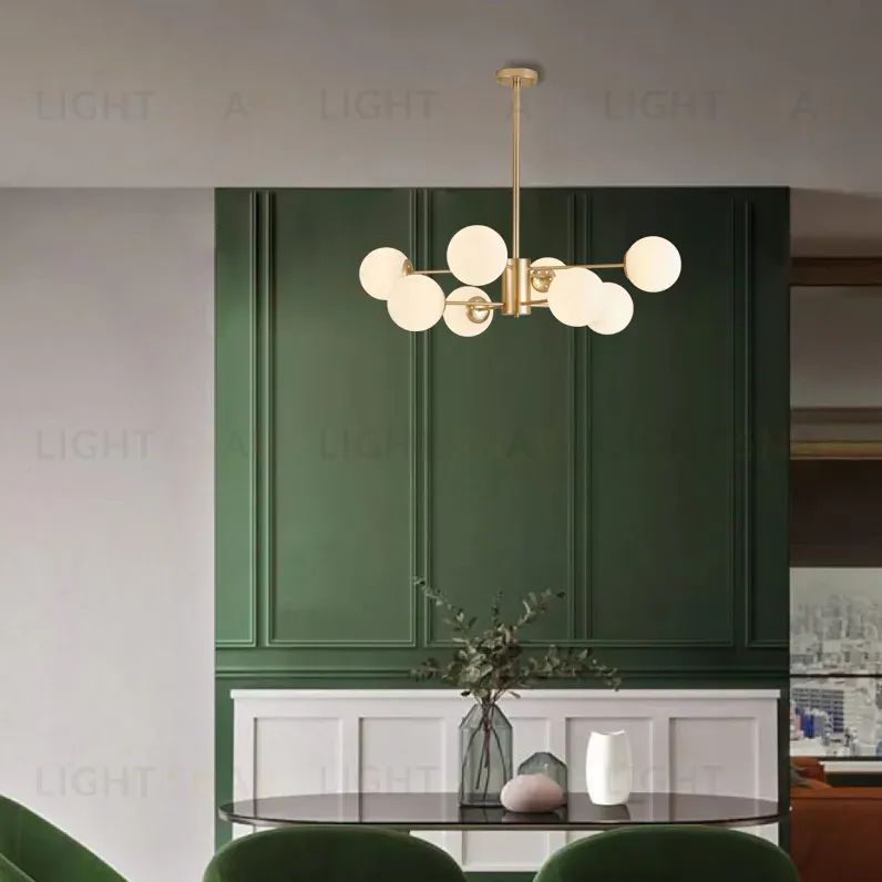 Люстра на штанге ImperiumLoft Roundi Brass 305756-23 305756-23