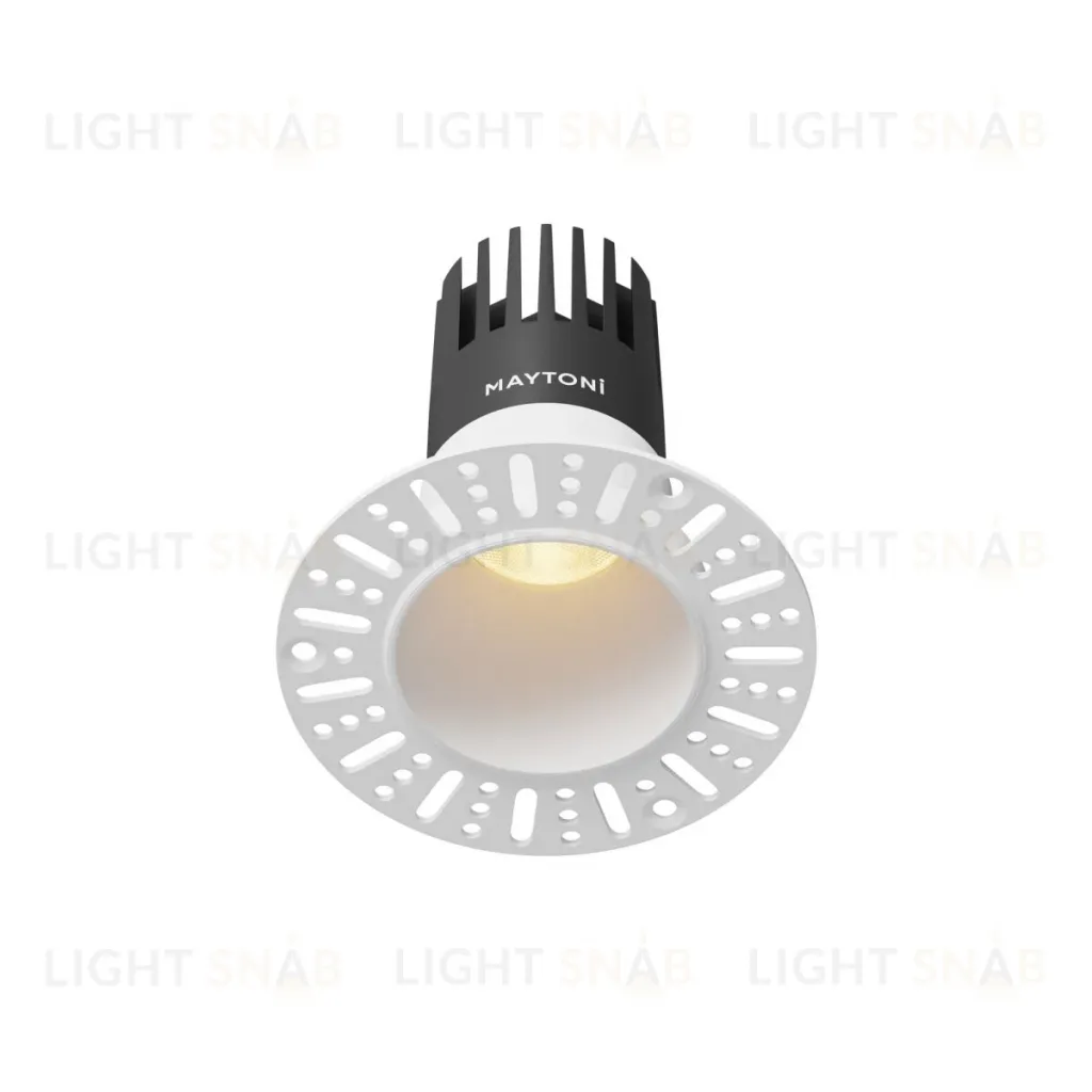 Встраиваемый светильник Maytoni Dip DL120-10W-2.7K-TRS-W DL120-10W-2.7K-TRS-W