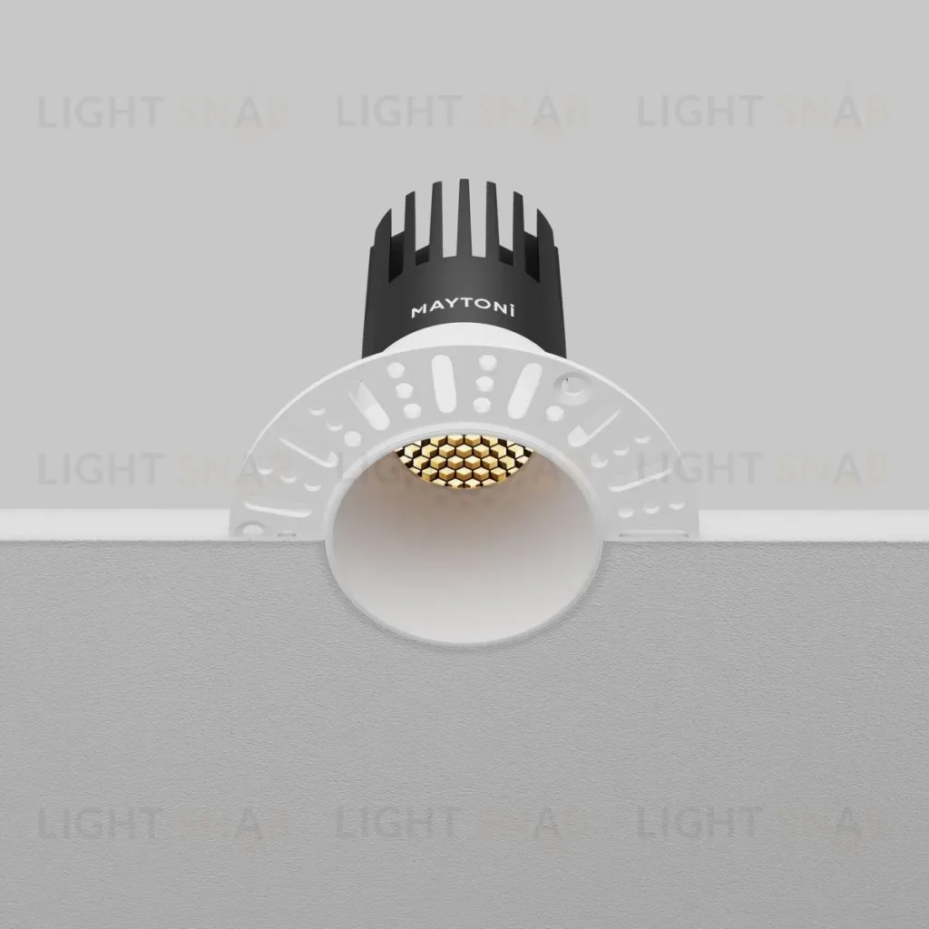 Встраиваемый светильник Maytoni Dip DL120-10W-2.7K-TRS-W DL120-10W-2.7K-TRS-W