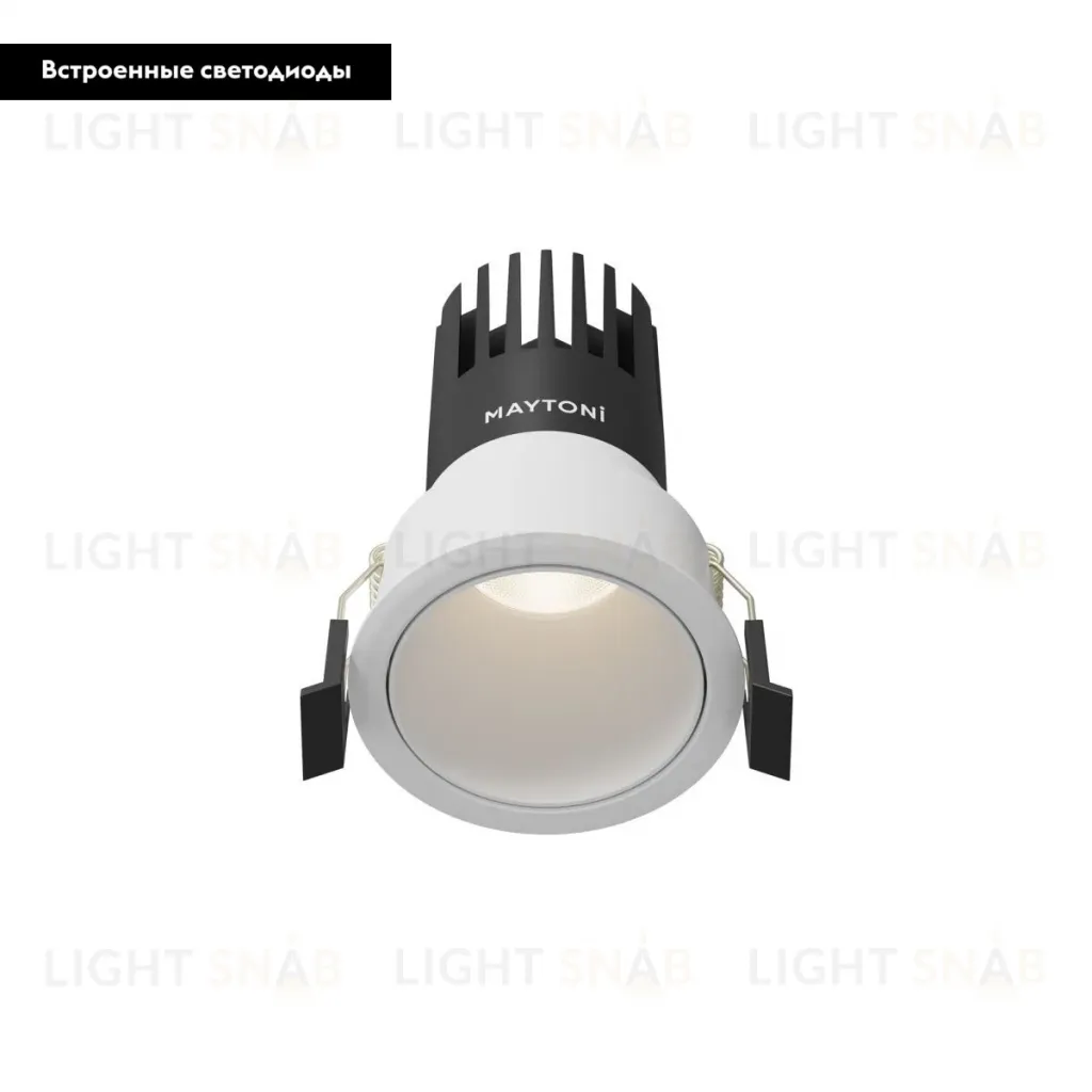Встраиваемый светильник Maytoni Dip DL116-10W-4K-W DL116-10W-4K-W