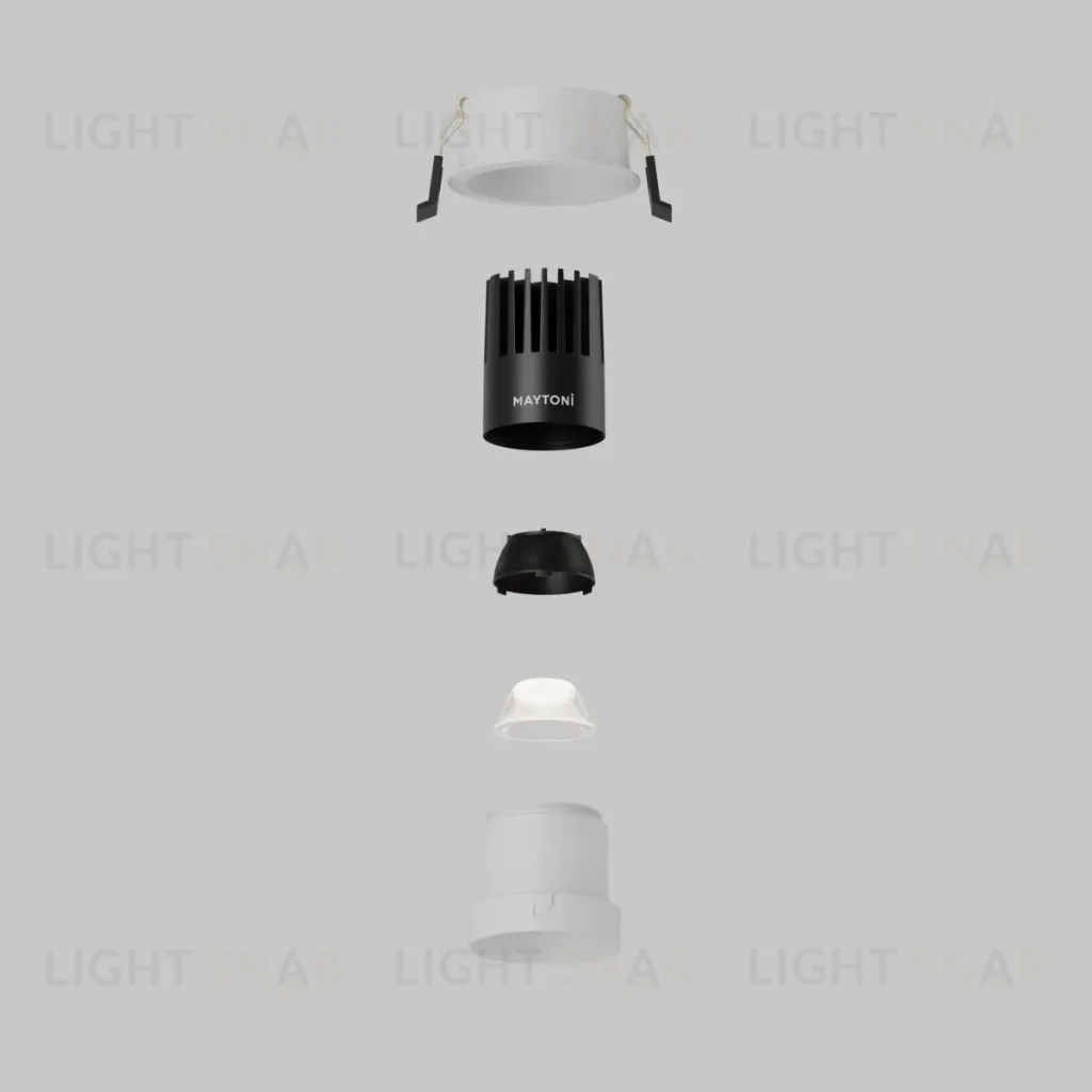 Встраиваемый светильник Maytoni Dip DL116-10W-4K-W DL116-10W-4K-W